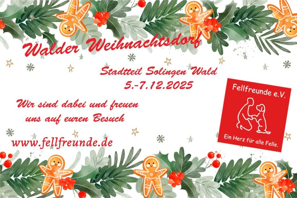 Fellfreunde Walder Weihnachtsdorf 2025