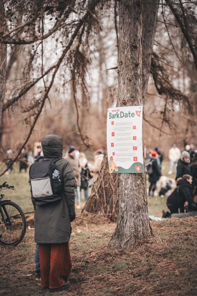 Foto von einem Barkdate treffen