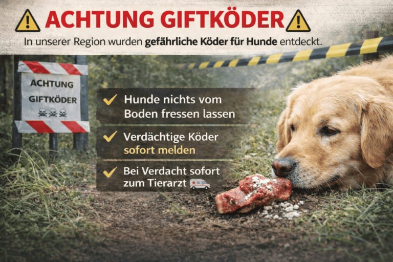 Fellfreunde Giftköder – wichtige Warnung für Hundehalter